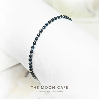 SAPPHIRE แซฟไฟร์ ไพลิน หินแท้ หายาก | พลังชีวิต ความสำเร็จ สร้อยข้อมือ กำไลหิน เสริมดวง นำโชค