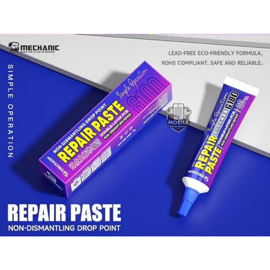 Solder paste ปรับหมุด ic, ขอบหลัก MECHANIC