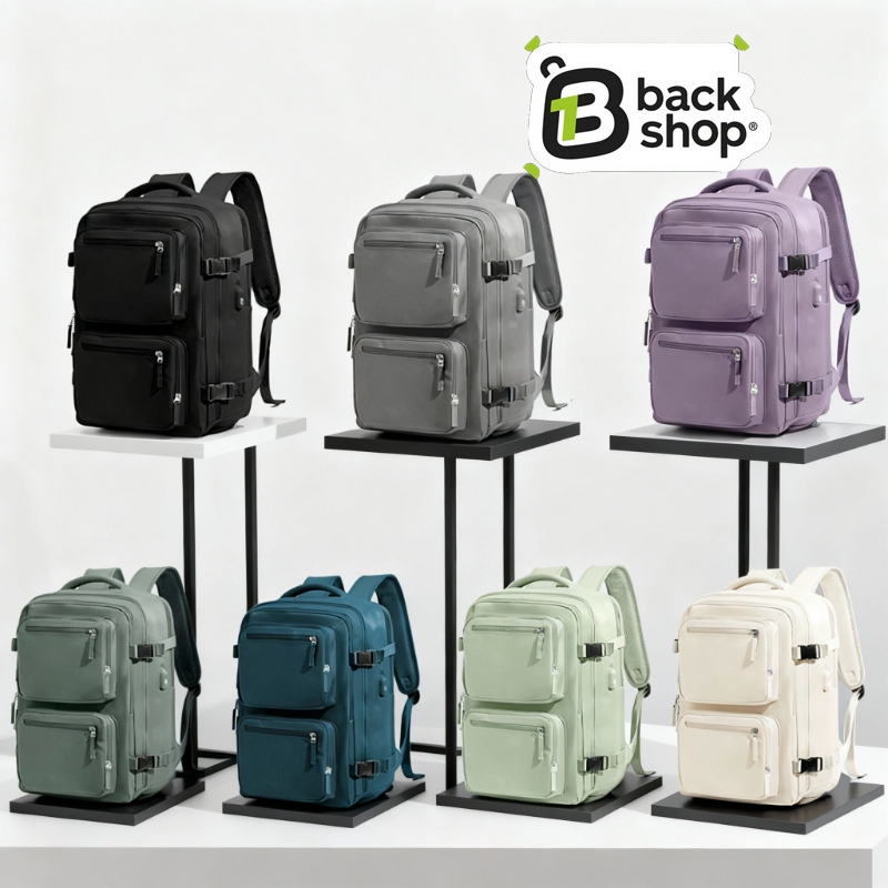 กระเป๋าเป้สะพายหลังเดินทางอเนกประสงค์ 40L-45L ฟองน้ำด้านหลังระบายอากาศได้สบาย กระเป๋าเดินทาง