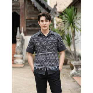 เสื้อพื้นเมืองผู้ชาย ลายไทย