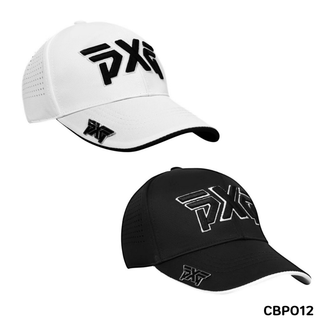 หมวกกอล์ฟเต็มใบ (CBP012) มีรูระบายอากาศ พร้อมมาร์คเกอร์แม่เหล็ก GOLF CAP With Magnetic Marker