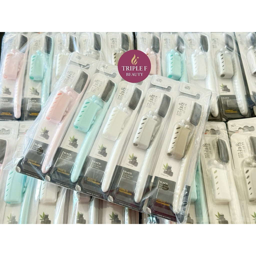 ⭐️แท้ 100% | พร้อมส่ง ⭐️แปรงสีฟันจองกุก แปรงขนนุ่มจาก เกาหลี Wangta Toothbrush 5ด้าม/10ด้าม