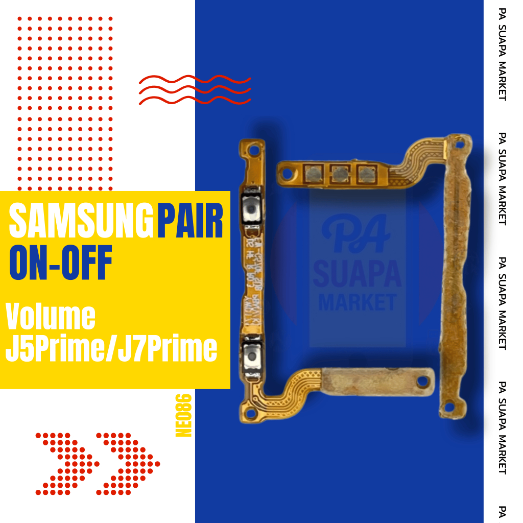 Piar Volume Samsung  J5Prime/J7Prime