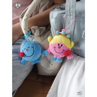 KEYCHAIN MR.PERFECT & LITTLE MISS PRINCESS (Mr.men and Little miss)