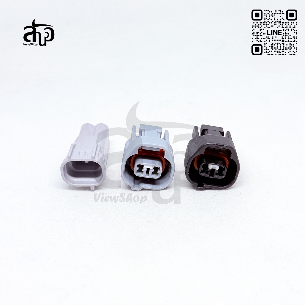 ปลั๊ก Connector 2 PIN ปลั๊กไฟหรี่ ปลั๊กเซนเซอร์ HD0211Y-2-11J HD0211Y-2-21J HD0211Y-2-21BJ #ViewShop