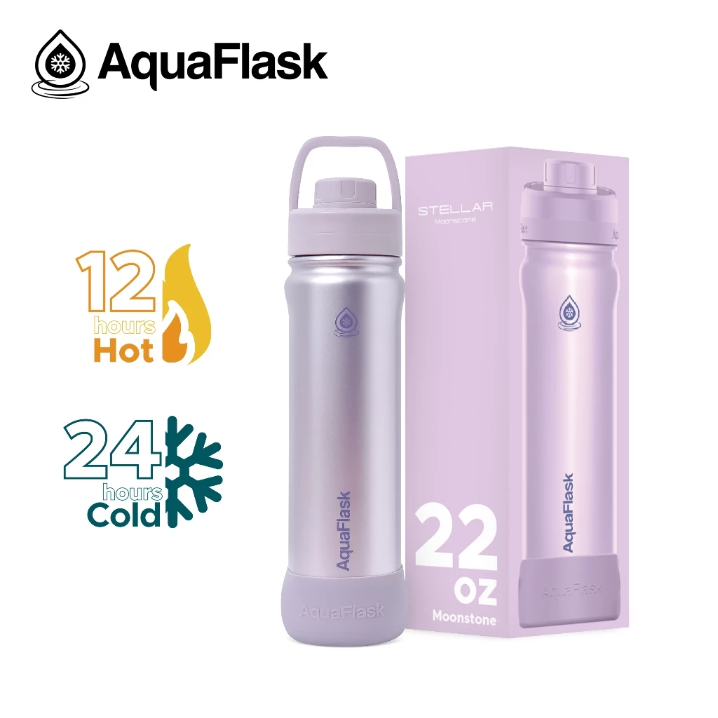 AquaFlask New Stellar 2026 Collection (22/32/40oz) กระบอกน้ำเก็บความเย็น กระติกน้ำสแตนเลส thumbnail 7