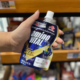 (ซื้อ 5 แถม 1) amino VITAL อะมิโน ไวทัล เจลพลังงาน 110 กิโลแคลอรี่สำหรับออกกำลังกาย (Z19)