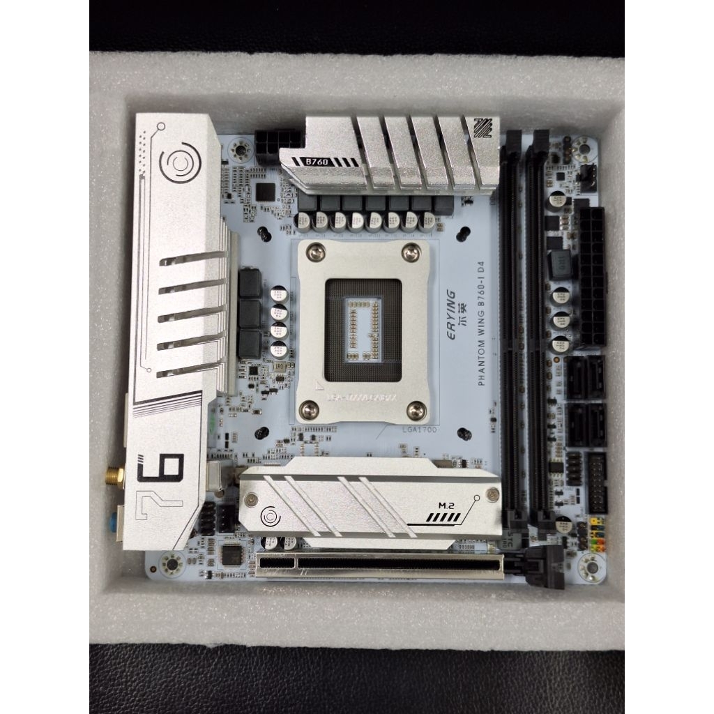 เมนบอร์ดมือ✌️ ERYING B760i WIFI 5 LGA 1700 รองรับ 12/13/14th i9/i7/i5/i3 14400 13400F 13490F 14600KF