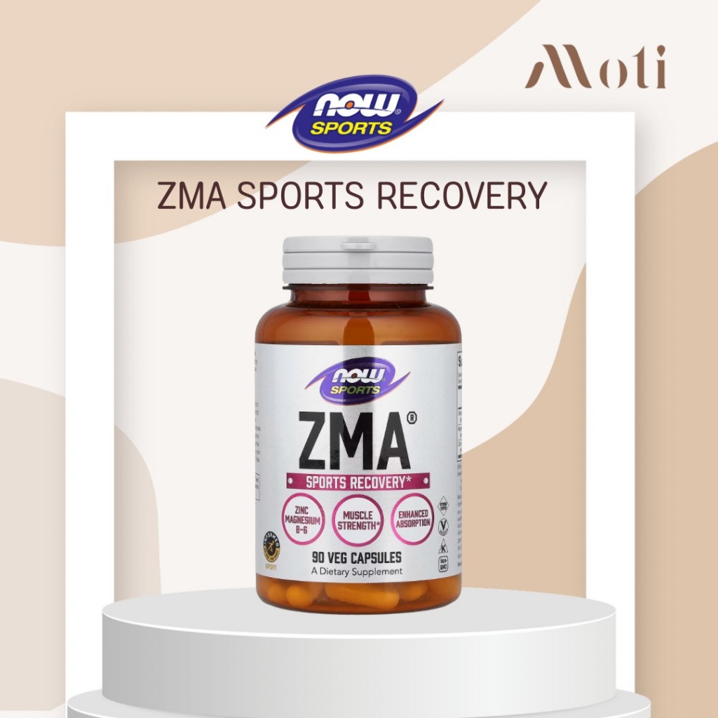 Now Sports ZMA Sports Recovery ซิงค์ แมกนีเซียม วิตามินบี6