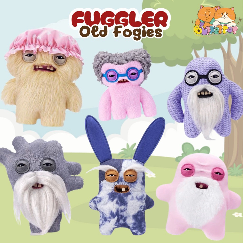 [ 🇹🇭พร้อมส่งในไทย ] ฟักเกอร์คนแก่ ขนาด 23.7 cm. / Fuggler Old Fogies