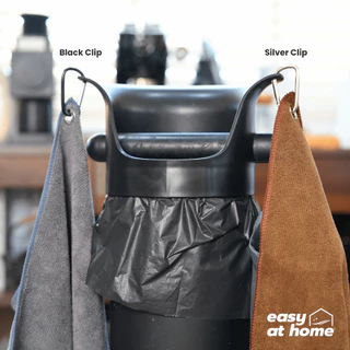 ClipDry™ ผ้าเช็ดด้ามชงกาแฟ/Knock Box 30x60cm – ทนร้อน แห้งไว แขวนได้ ไร้ขุย | Easyathome