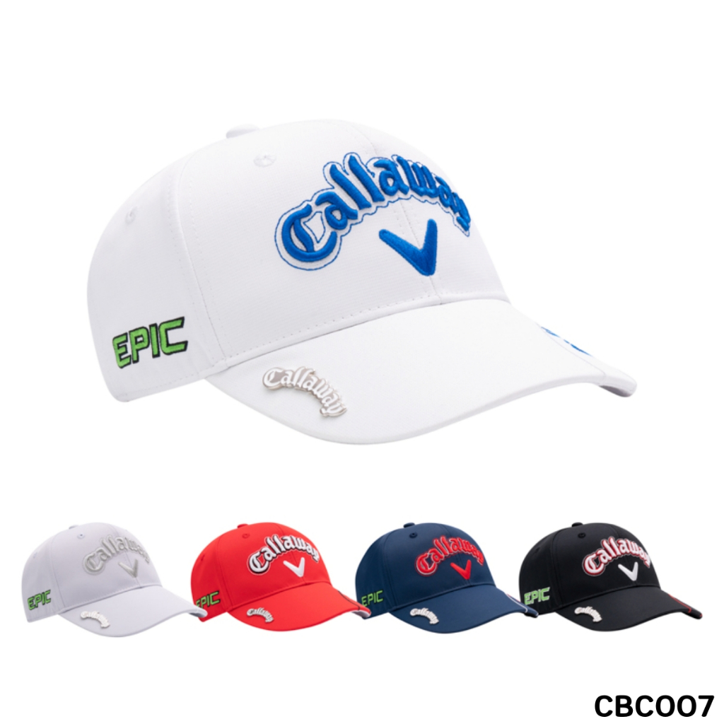 หมวกกอล์ฟเต็มใบ CW EPIC พร้อมมาร์คเกอร์แม่เหล็ก (CBC007) GOLF CAP CW With Magnetic Marker