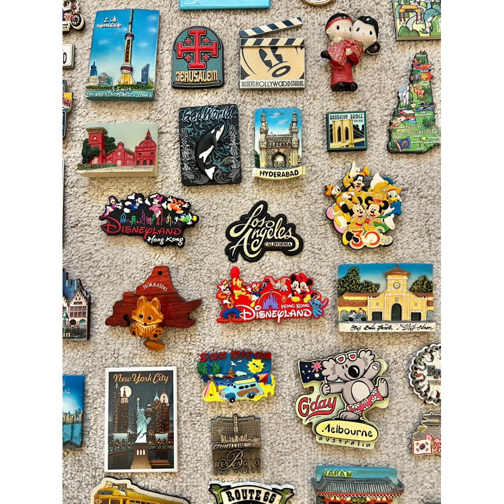 Magnet แม่เหล็กติดตู้เย็น หลากหลายประเทศ