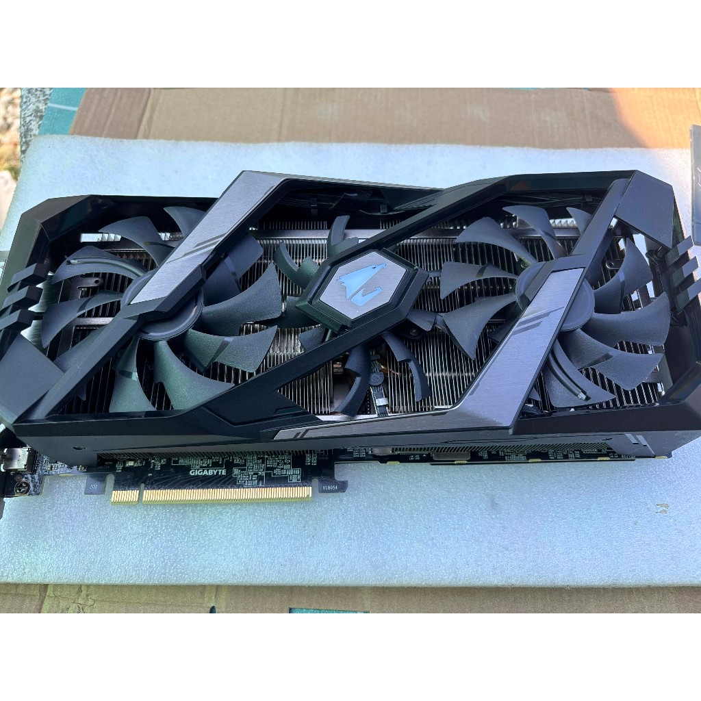 การ์ดจอ AORUS GEFORCE RTX 2070 SUPER 8G GDDR6 มือสองมีแต่ตัว แรงกว่า 3060
