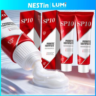 🦷SP10ยาสีฟัน🦷ยาสีฟันโปรไบโอติก-SP10-ฟอกฟันขาวทันใจ-ลดกลิ่นปา…