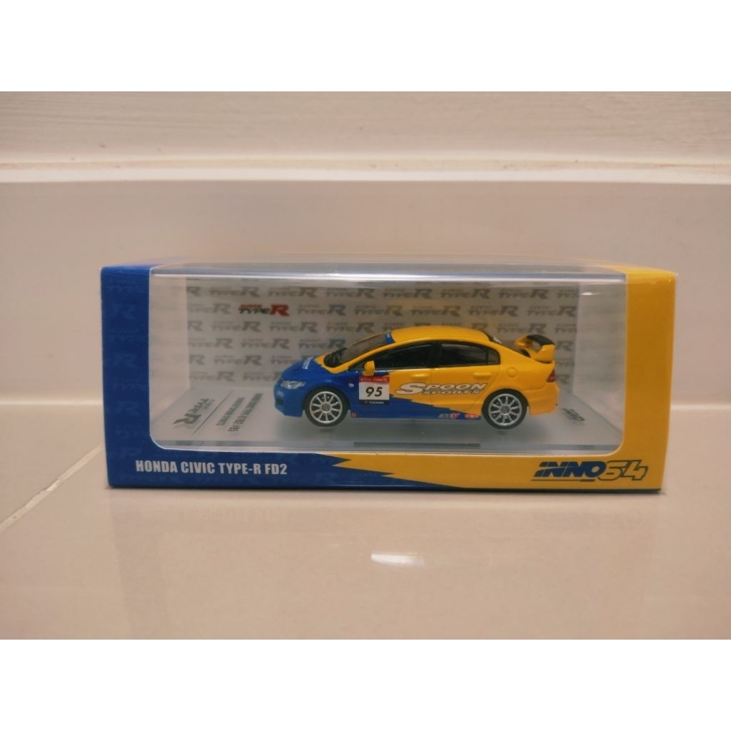 Inno64 modelรถ honda civic type r FD2 spoon