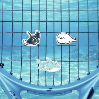 กันสะเทือนไม้เทนนิส Tennis Dampener Ocean ฉลามวาฬ whale shark แมนต้าเรย์ Manta Ray