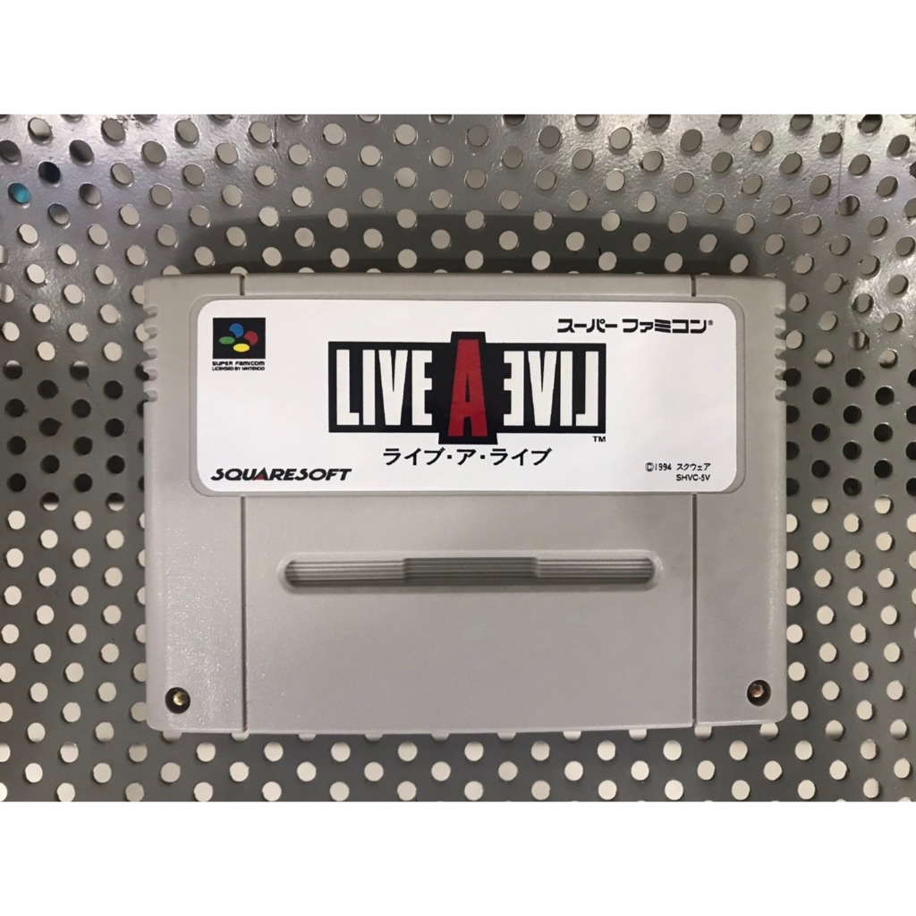 ตลับแท้ (SFC)LIVE A LIVE ตลับปกทำใหม่ (Japan)(SHVC-5V)Super Famicom สินค้ามือสองนำเข้าจากญี่ปุ่น ตลั