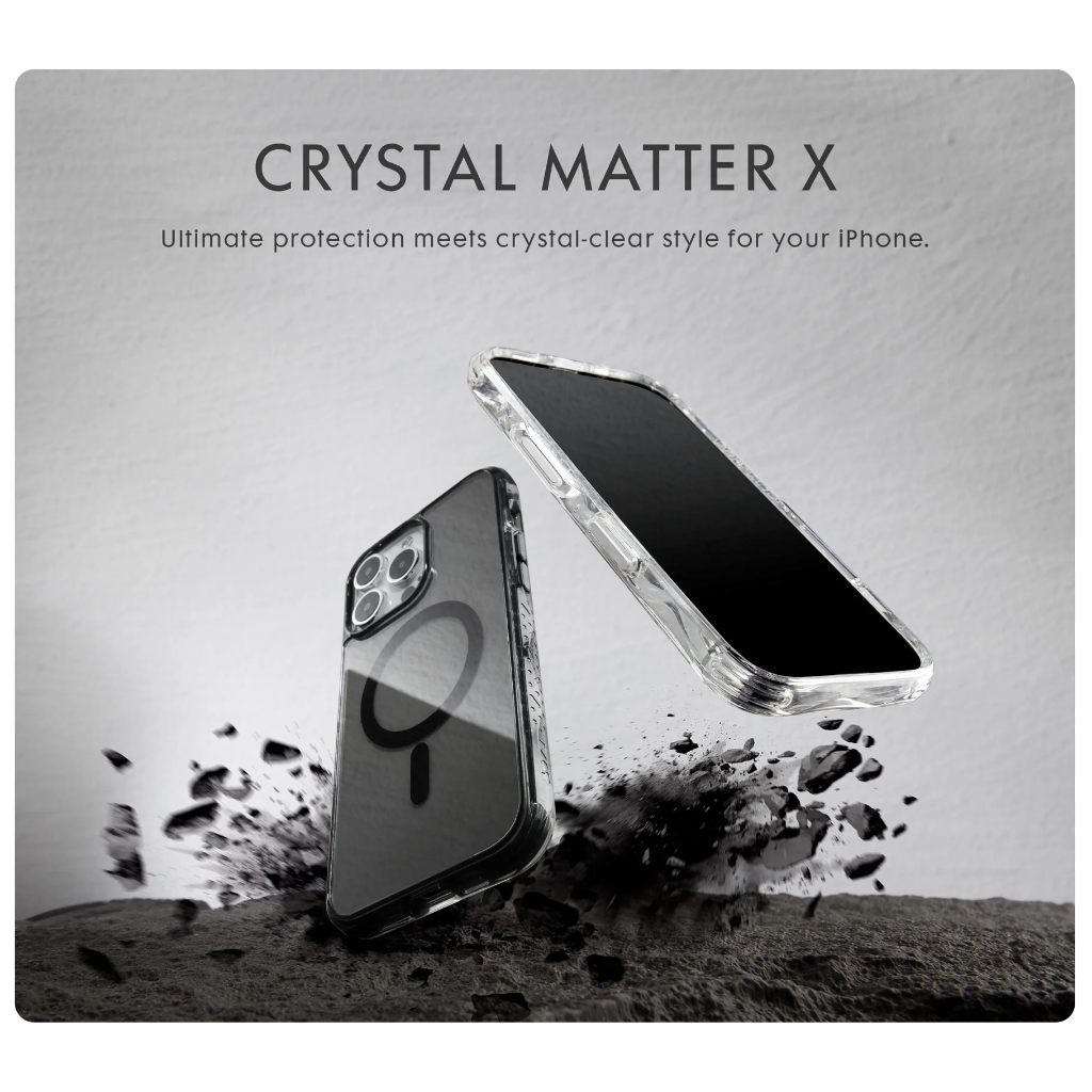 LAUT Crystal Matter X Case iPhone 16 / iPhone 16 Plus Crystal