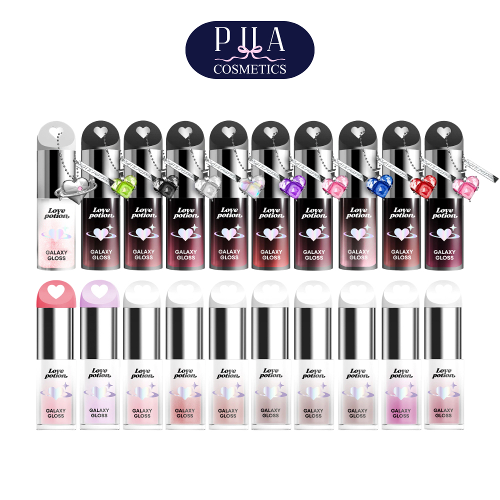 Love Potion Galaxy Lip Oil ลิปออยล์ เนื้อกลอส ฉ่ำวาว ปากใสอวบอิ่ม 3 ml