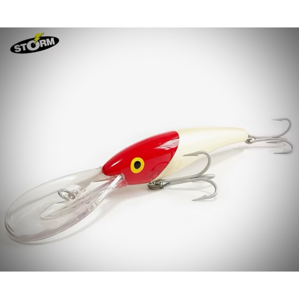 STORM DEEP THUNDER 15 cm น้ำหนัก 60กรัม ดำลึก6-9เมตร สี หัวแดง RH