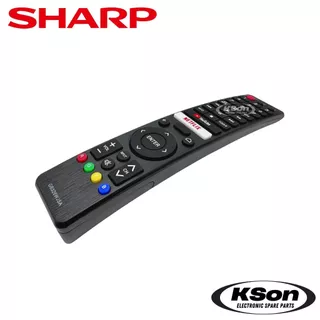 รีโมททีวี ชาร์ป ไม่มีคำสั่งเสียง SHARP Smart TV Remote Control No Voice Control รุ่น GB326WJSA