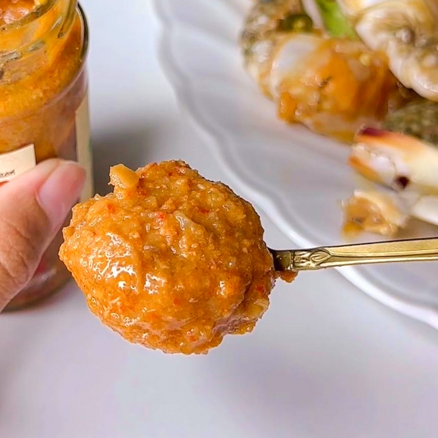 ไข่มันปู/กุ้ง แบบซอง แพ็ค 12 ซอง  (60g.) แบรนด์ 