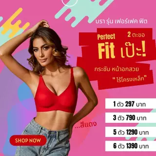 เสื้อในไร้ขอบ งานใหม่ PERFECT FIT สวยตรงปก ของทางร้านผลิตโดยตรง