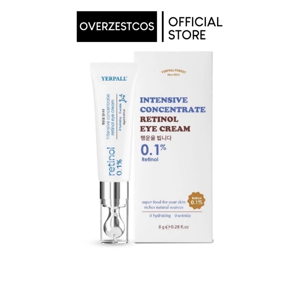 YERPALL INTENSIVE CONCENTRATE RETINOL EYE CREAM 8G.