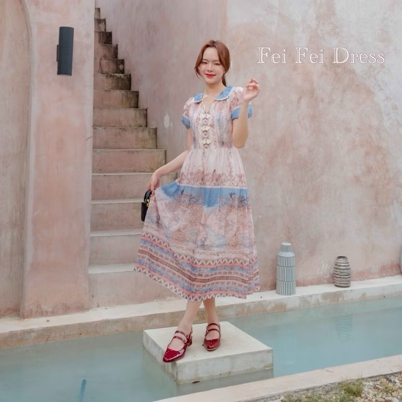 on.december25 เดรส Fei Fei