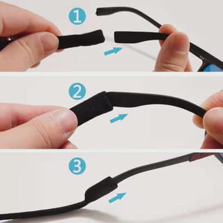 Glases Strap สายคล้องแว่น สายคล้องแว่นกันแดด สายคล้องผ้ายืด คุณภาพดี รุ่นSportX