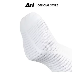 ARI ADEPT TERRY RUNNING CREW SOCKS - WHITE (AHW1706-02) ถุงเท้า อาริ ADEPT TERRY RUNNING สีขาว
