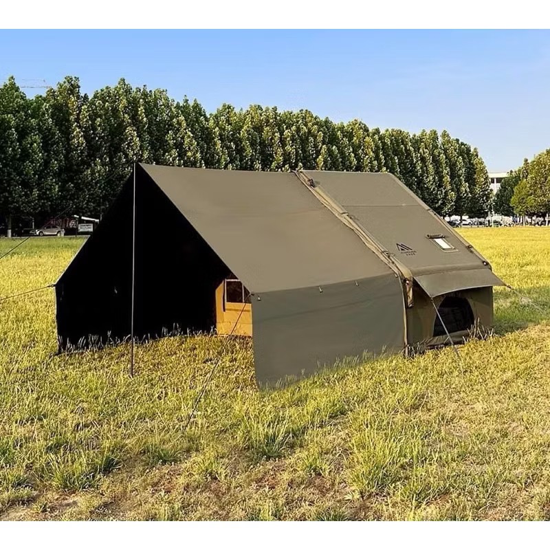 JC&House เต็นท์เสาลม 6.3 รุ่นอัพเกรด "+ rain cover"รับประกัน5ปี *ส่งด่วนแจ้งรายละเอียดในแชทนะคะ