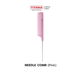 TITANIA Needle Comb หวีปลายเหล็ก หวีแสกผม ด้ามปลายเหล็ก ขนาด 21cm นำเข้าจากเยอรมัน (1 กล่องบรรจุ 1 ชิ้น)