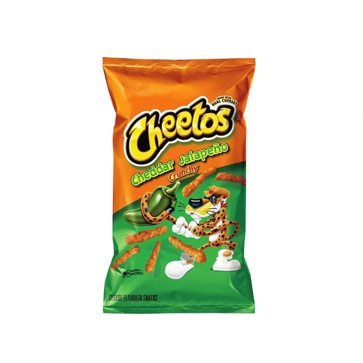 Cheetos Crunchy Cheddar Jalapeno 226g