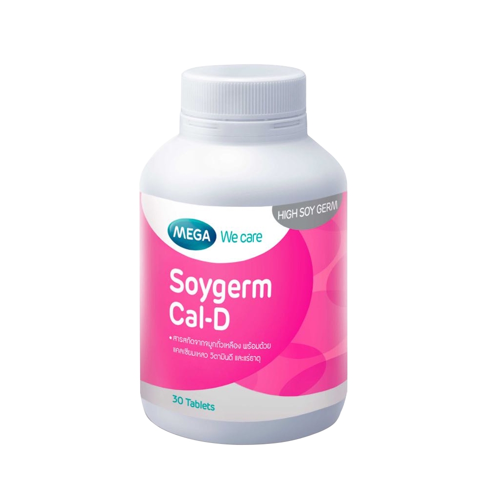 MEGA We Care SOYGERM CAL-D ซอยเจิร์ม แคลดี (ขวด 30 เม็ด)