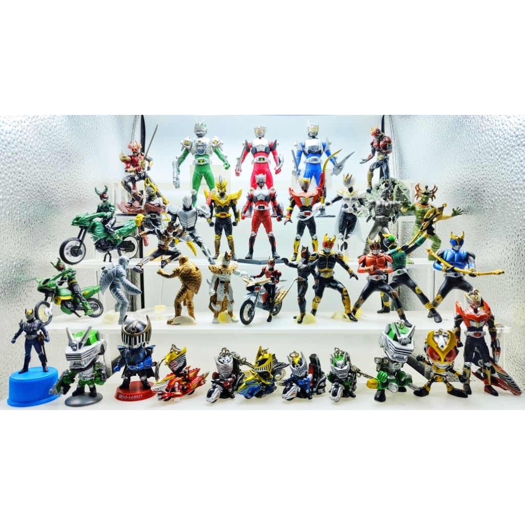 Masked Rider Kamen rider Kuuga Agito Ryuki มาสไรเดอร์ คาเมนไรเดอร์ คูกะ อากิโตะ ริวคิ กาชาปอง พวงกุญ