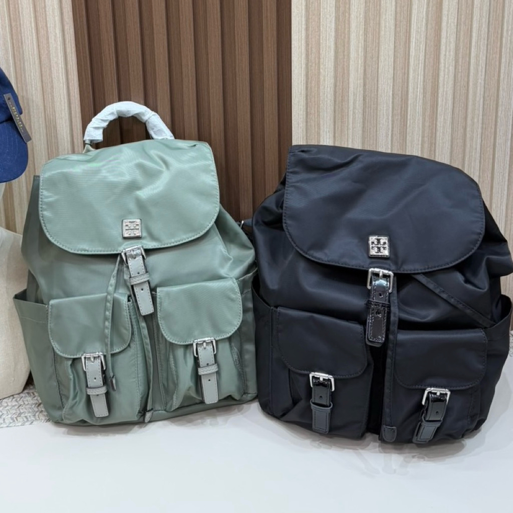 "T0RY Burch Nylon Backpack กระเป๋าเป้แบ็กแพ็ก ขนาดใหญ่รุ่นใหม่✨