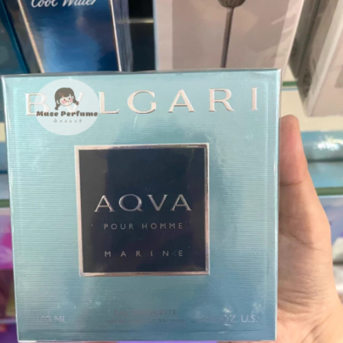 💥ของแท้ 100% ขายดี💥 บุลการี Aqva Pour Homme Marine EDT 100ml น้ําหอมชาย💥100% Genuine Men's perfume