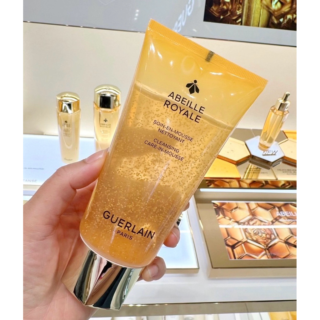 โฟมล้างหน้า Guerlain Abeille Royale Cleansing Foam Care-in-Mousse 🐝