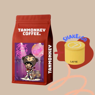 Rock&Roll เมล็ดกาแฟคั่ว Blend Coffee Brazil✖️ Honduras✖️ Colombia Tanmonkey Coffee