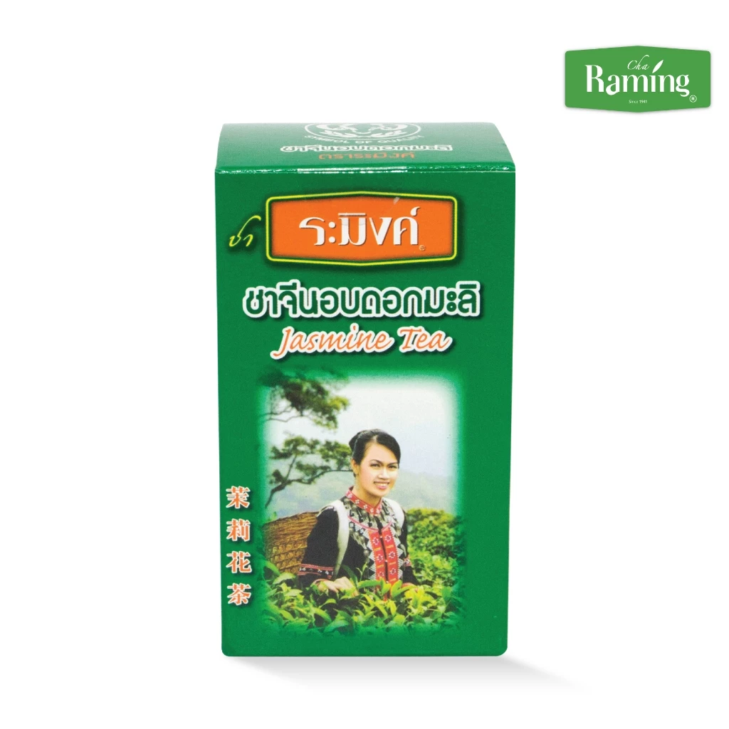 ชาจีนอบดอกมะลิ ชนิดใบอบแห้ง 70 กรัม ตราชาระมิงค์ (Jasmine Tea)
