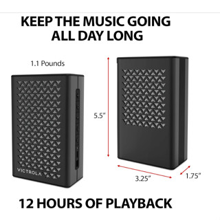 (สินค้าของแถม ไม่จำหน่าย) VICTROLA MUSIC EDITION 1 ลำโพงบลูท…