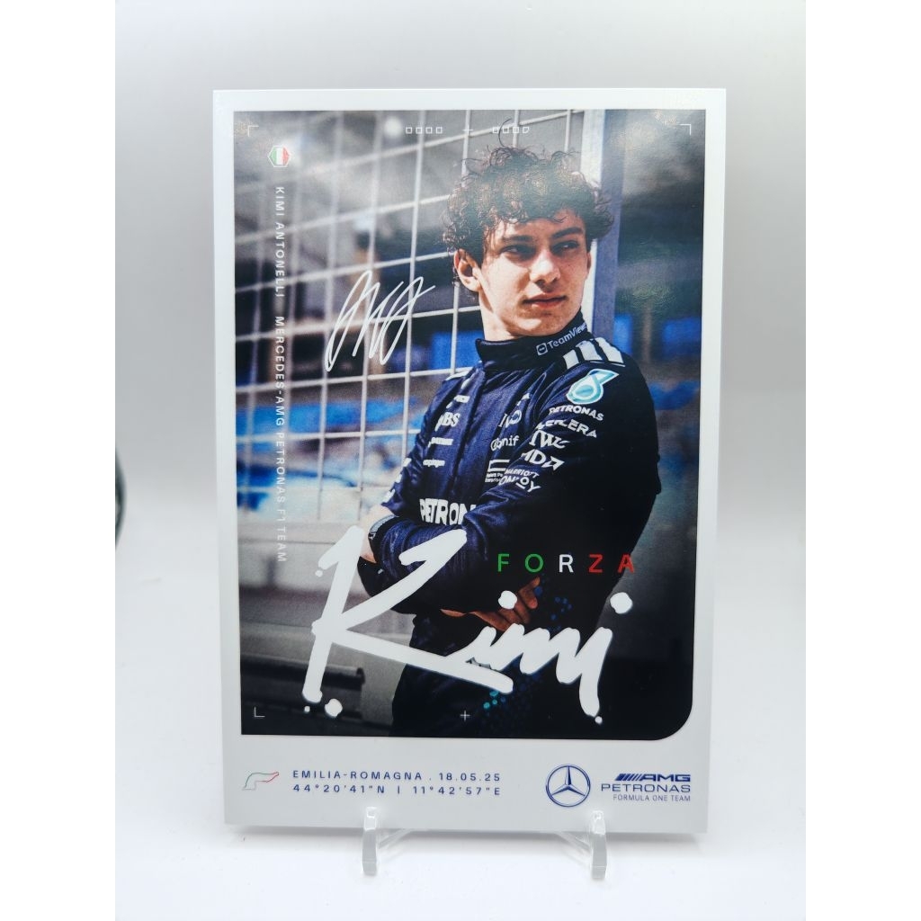 การ์ด f1 driver kimi antonelli 2025 set