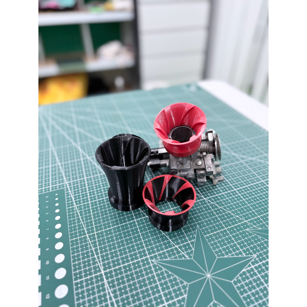 ปากแตร Giorno / Lead125 เกลียวใน วนอากาศเข้า ปากสวม 42 มิล ลิ้นเดิม - รูปที่ 3