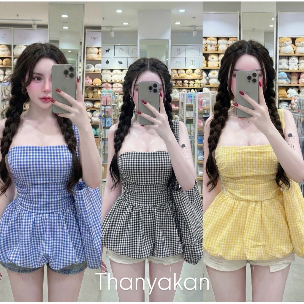 Set 2 ชิ้น So cute มาค่าาาาตัวนี้ จะแซ่บก็ได้จะหวานก็ได้ แถมกระเป๋าใบโตให้นะจ้าาคุ้มมากตัวนี้ไม่เก็บคือพลาดมากกก