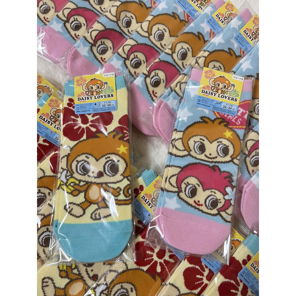 ของแท้จากญี่ปุ่น-ถุงเท้า Daisy Lovers & Disney.