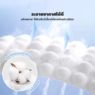 Petcho (PetStern) ผ้าอนามัยสุนัข หมาตัวเมีย ผ้าอ้อมสัตว์เลี้ยง ซุปเปอร์ดูดซับ แห้งเร็ว ป้องกันการรั่วซึมแบบ