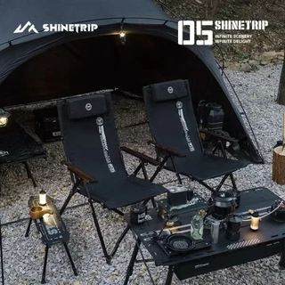 🔥พร้อมส่งทันที🔥ShineTrip เก้าอี้พับ ปรับ 4 ระดับ Size L รุ่น a507 รับน้ำหนัก140kg ปรับนอนได้ พร้อมกระเป๋าสะพาย