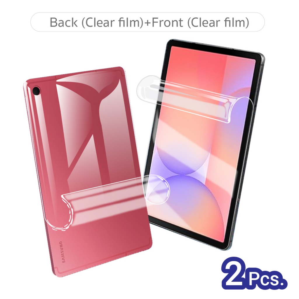 ฟิล์มไฮโดรเจล หน้า-หลัง สำหรับ ซัมซุง กาแลคซี่ แท็ป เอส10 ไลท์  Use For Sumsung Galaxy Tab S10 Lite Hydrogel Film